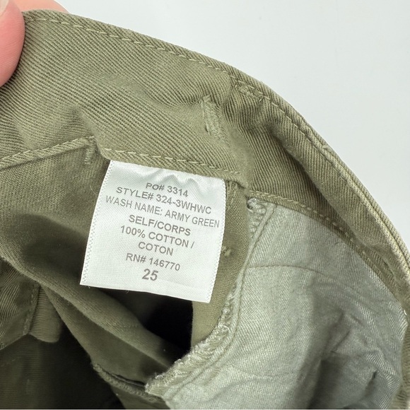 Re/Done Miltary Fatigue Surplus Army Green High Waisted Cargo Pants Size 25 - Picture 11 of 13